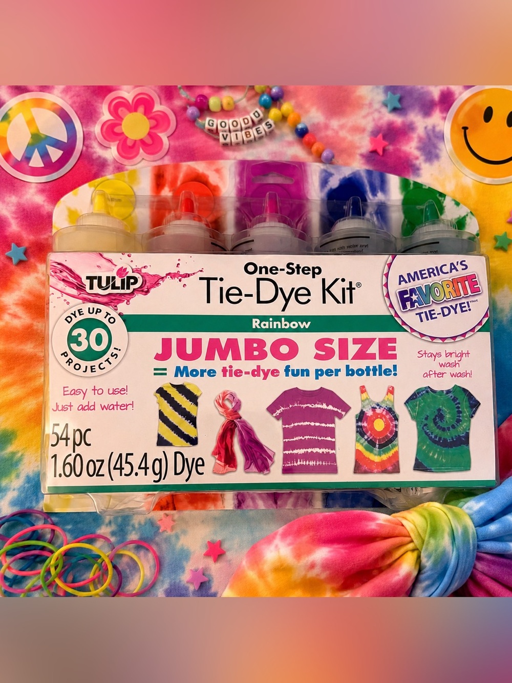 💜Tulip Jumbo Size Tie-Dye Kit💜